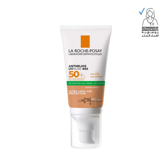 LRP ANTHELIOS XL GEL CREAM DRY TOUCH TINTED 50 SPF 50 ML