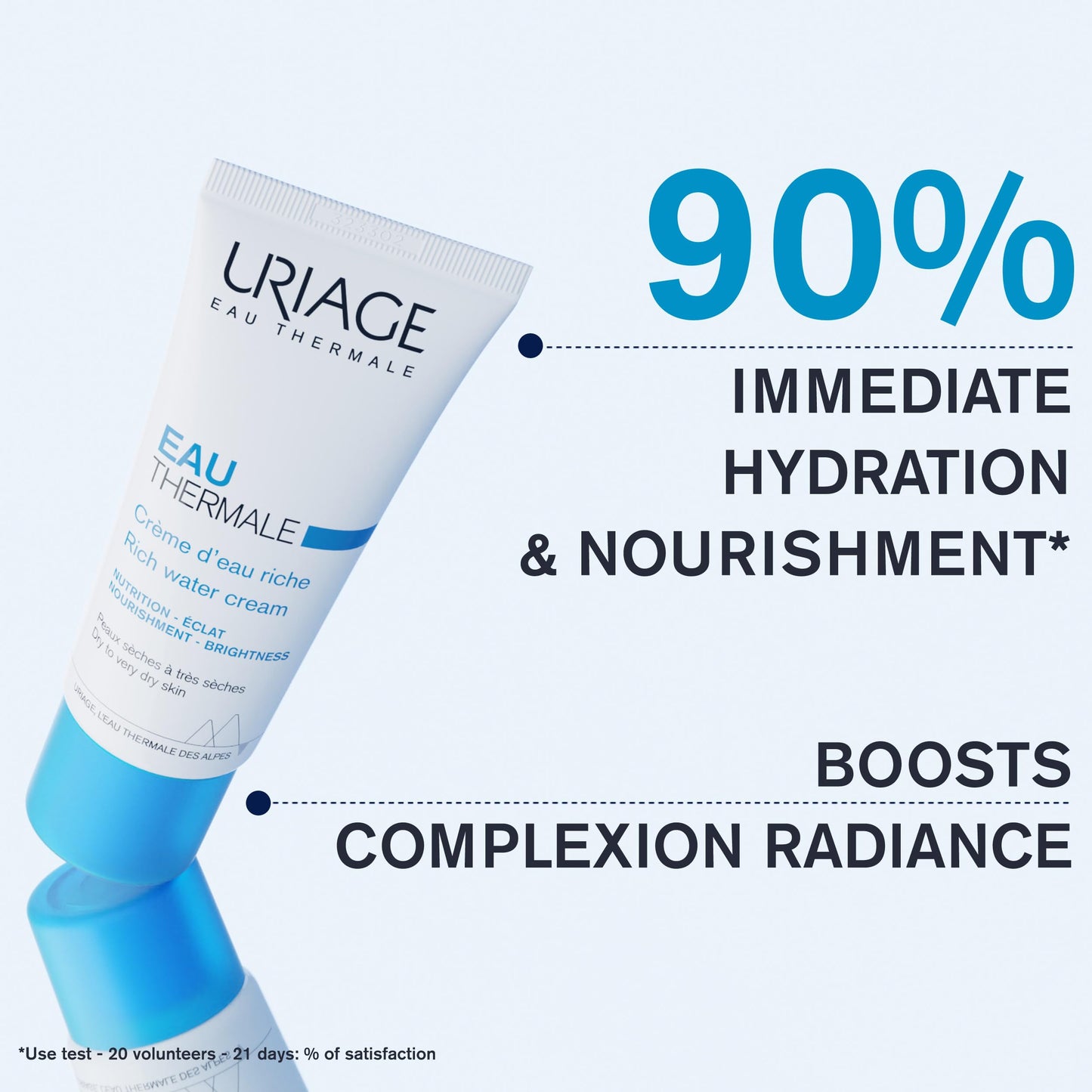 URIAGE EAU THERMALE CREME D'EAU LEGERE T 40ML