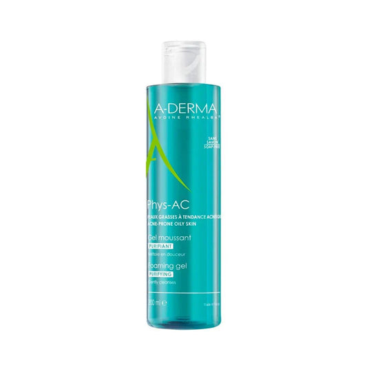 ADERMA PHYS-AC GEL MOUSSANT 200ml