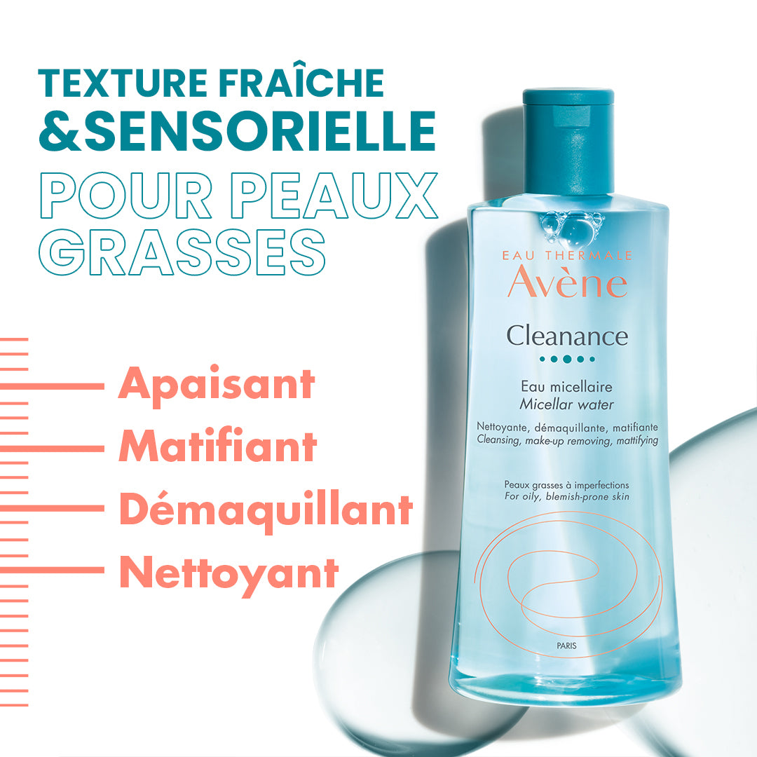 AVENE CLEANANCE EAU NETTOYANTE MICELLAIRE 400ml