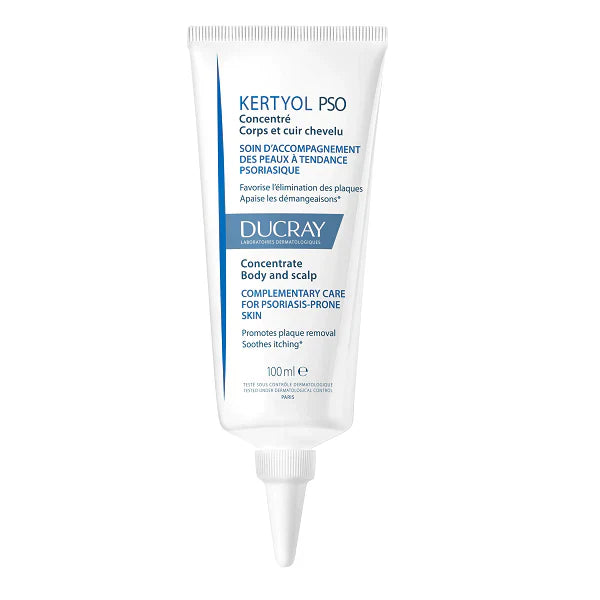 DUCRAY KERTYOL PSO CONCENTRATE BODY AND SCALP 100ML