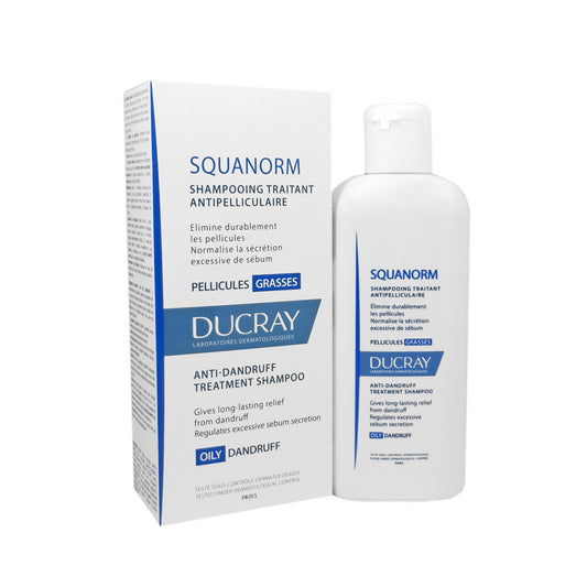 DUCRAY SQUANORM SHAMPOO PELLICULES GRASSES 200ml