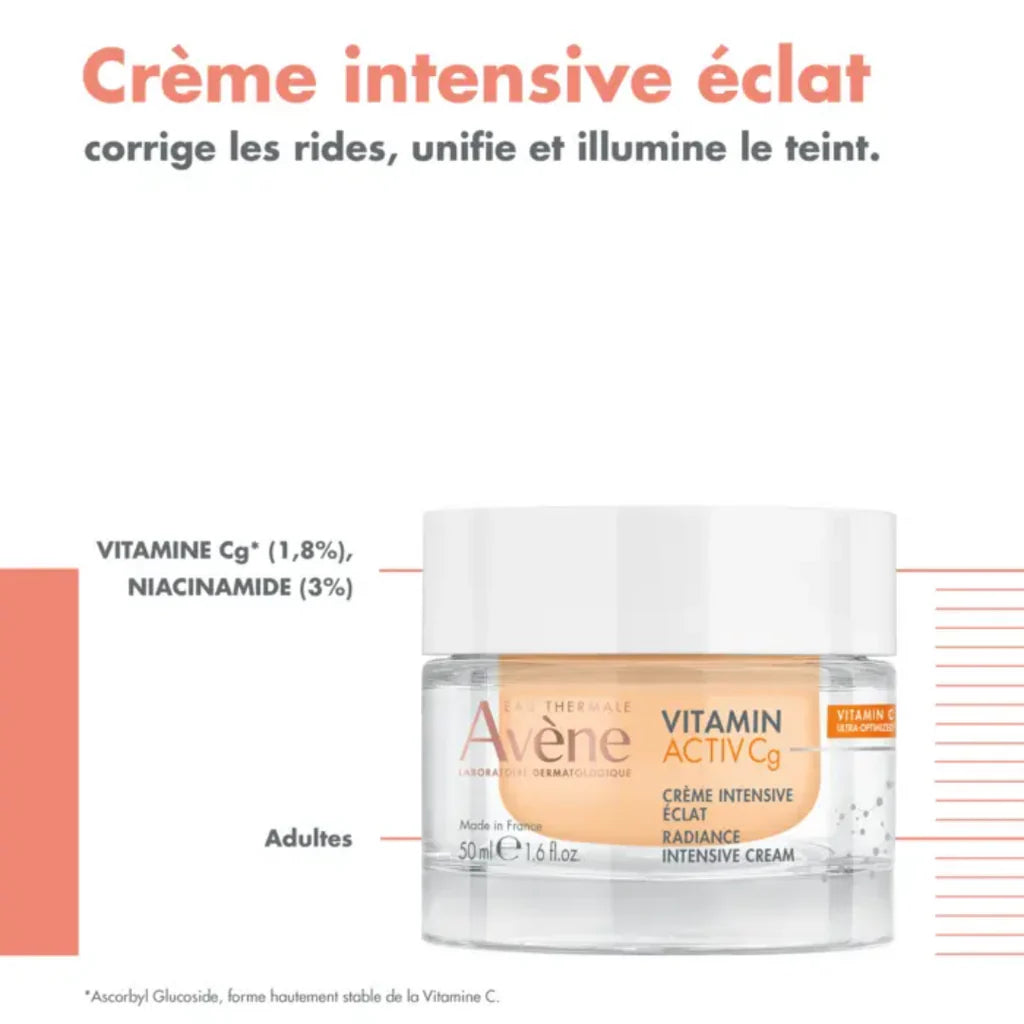 AVENE  VITAMIN ACTIV CG CREME INTENSIVE 50 ML