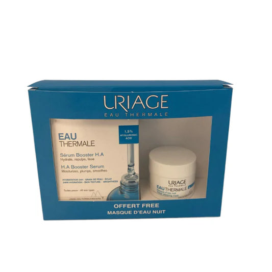 URIAGE SERUM BOOSTER H.A + FREE MASQUE D'EAU NUIT