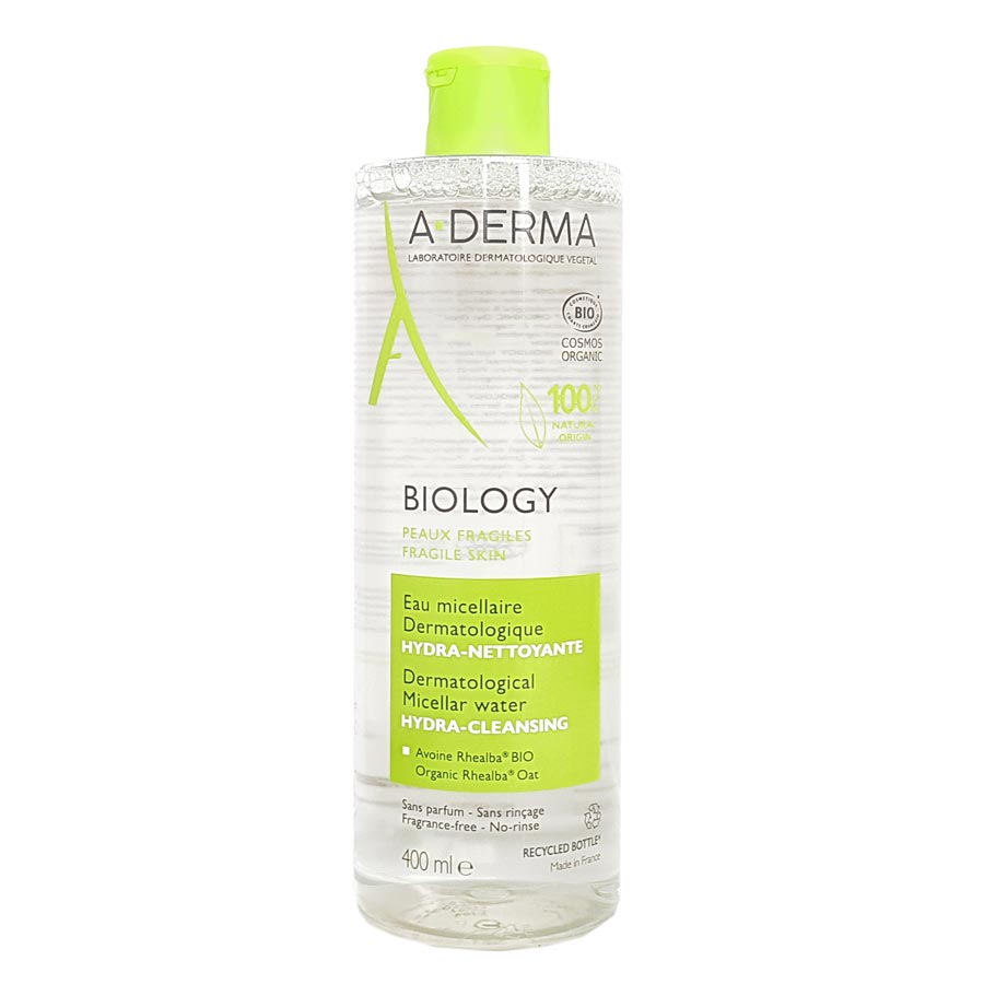 ADERMA BIOLOGY EAU MICELLAIRE SANS PARFUM 400ML