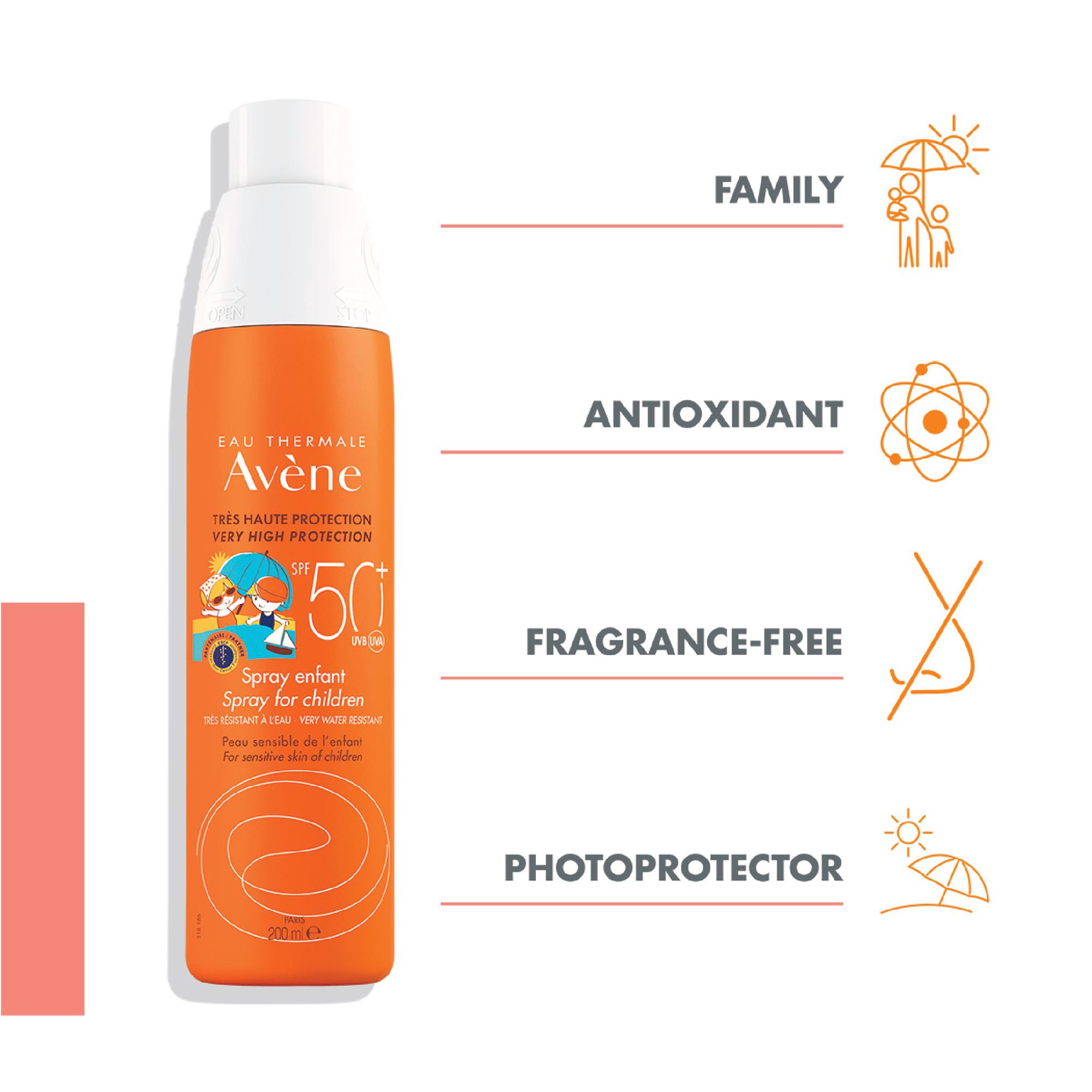 AVENE EAU THERMALE SPRAY ENFANT SPF50+