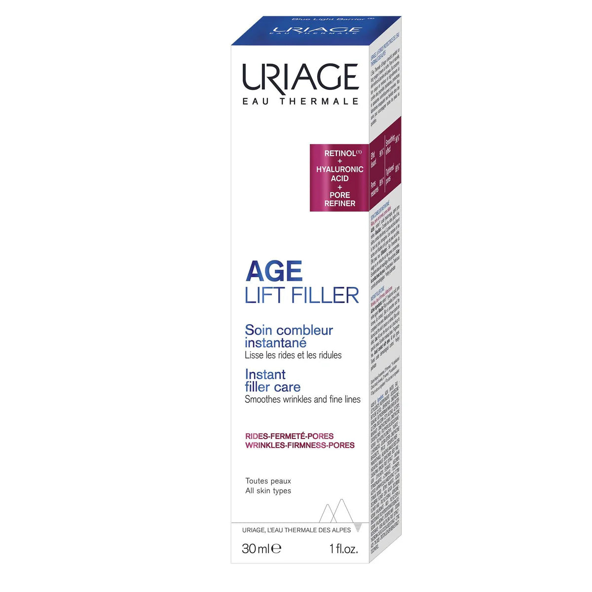 URIAGE AGE LIFT FILLER SOIN COMBLEUR INSTANTANE