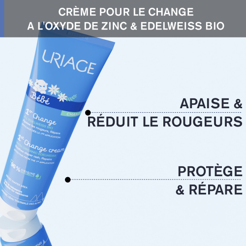 URIAGE BEBE 1ER CHANGE PATE A L'EAU THERMALE 100ML