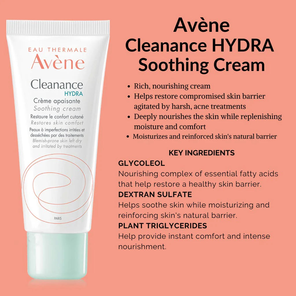 AVENE CLEANANCE HYDRA CREME APAISANTE 40ML