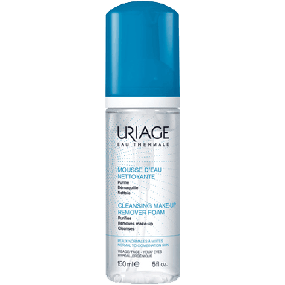 URIAGE MOUSSE D'EAU NETTOYANT F 150ML