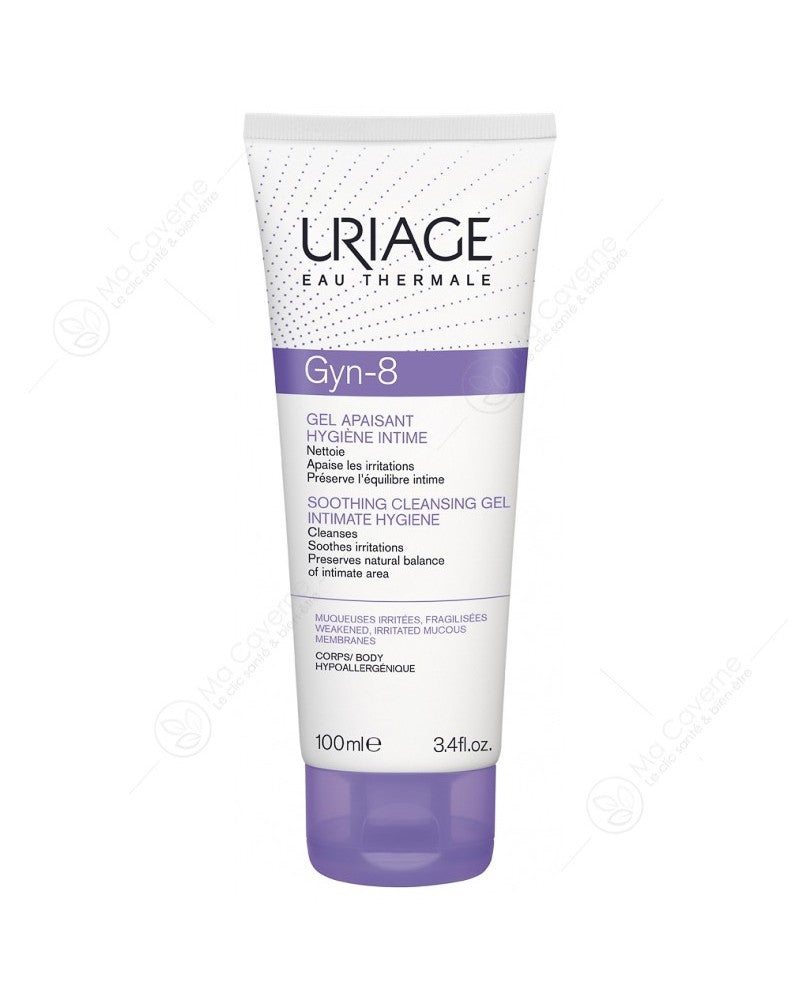 URIAGE GYN-8 TOILETTE INTIME GEL APAISANT 100ML